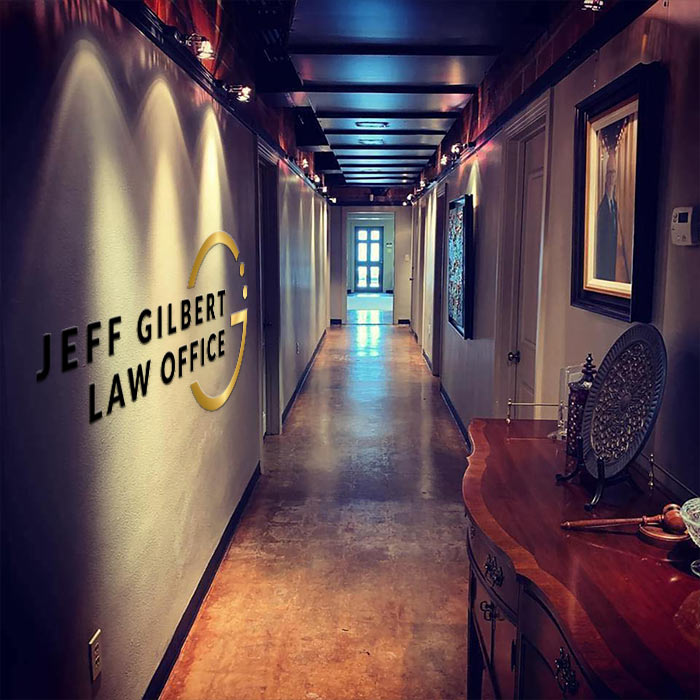 Jeff Gilbert Law Office Hallway